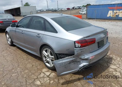 2016 Audi A6 2.0T Premium из США, поврежденный, VIN WAUFFAFCXGN194269